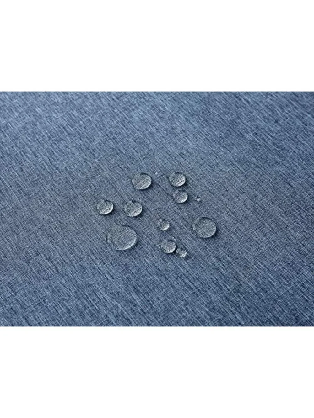 Waterproof Faux Linen Tablecloth with Lace Trim - Stain Resistant, 70x70” for